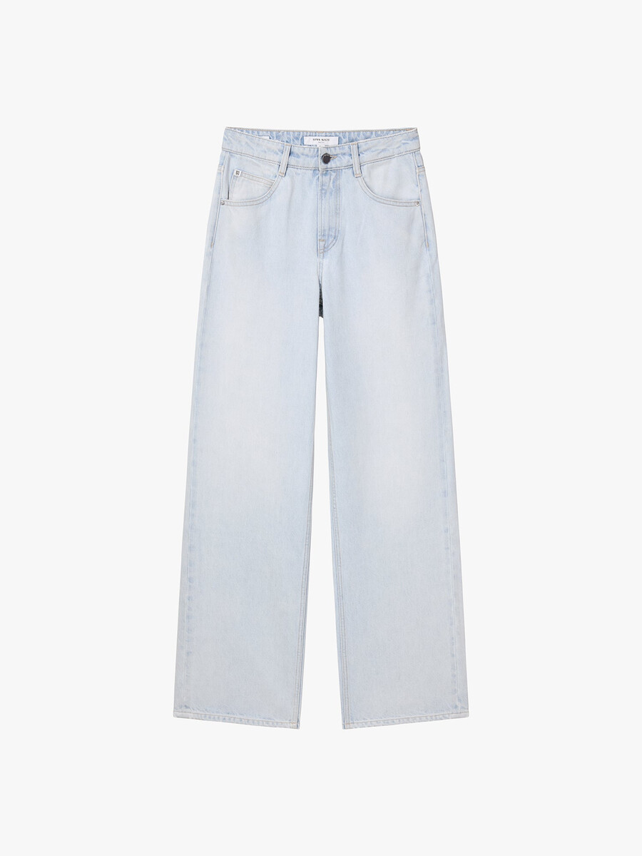 jeans mit gerader passform