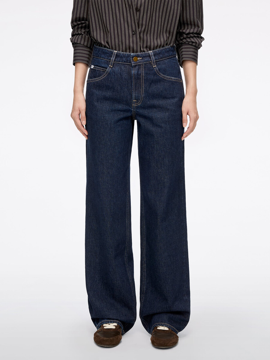 jeans mit gerader passform