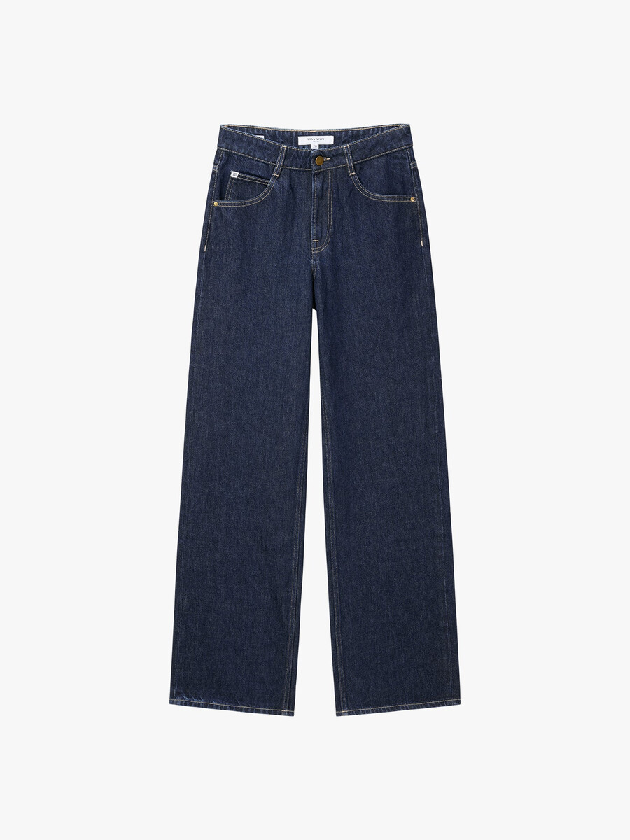 jeans mit gerader passform