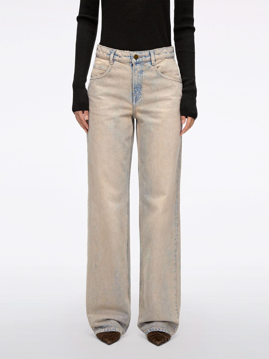 jeans mit geradem bein
