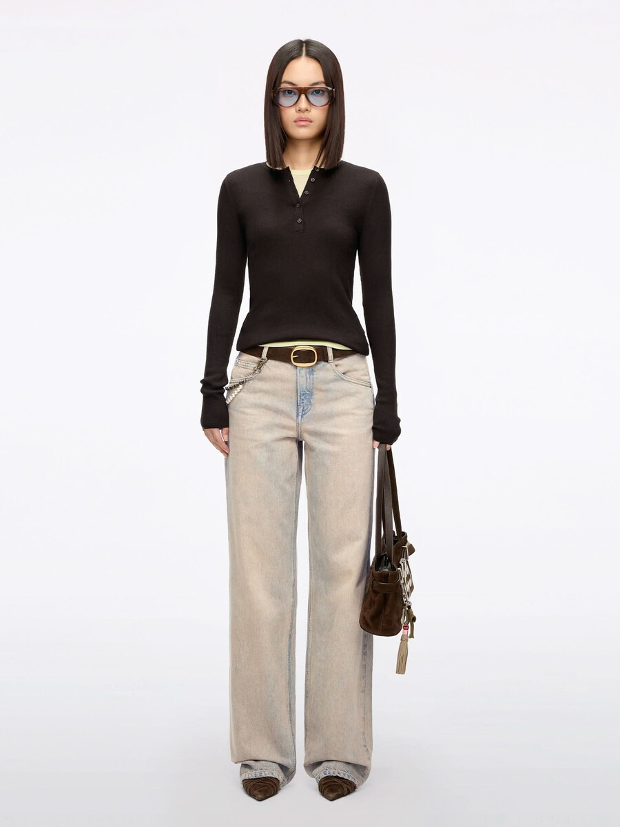 jeans mit geradem bein