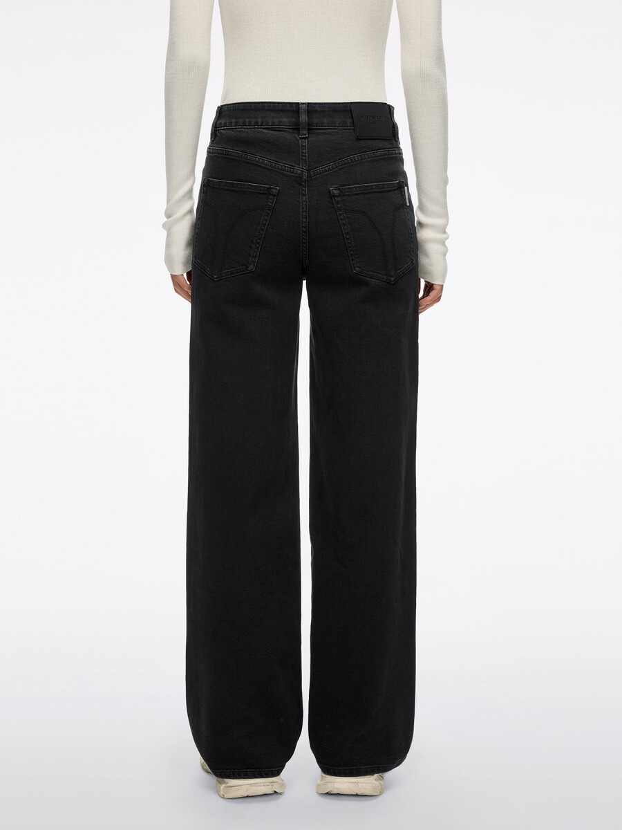 jeans mit gerader passform