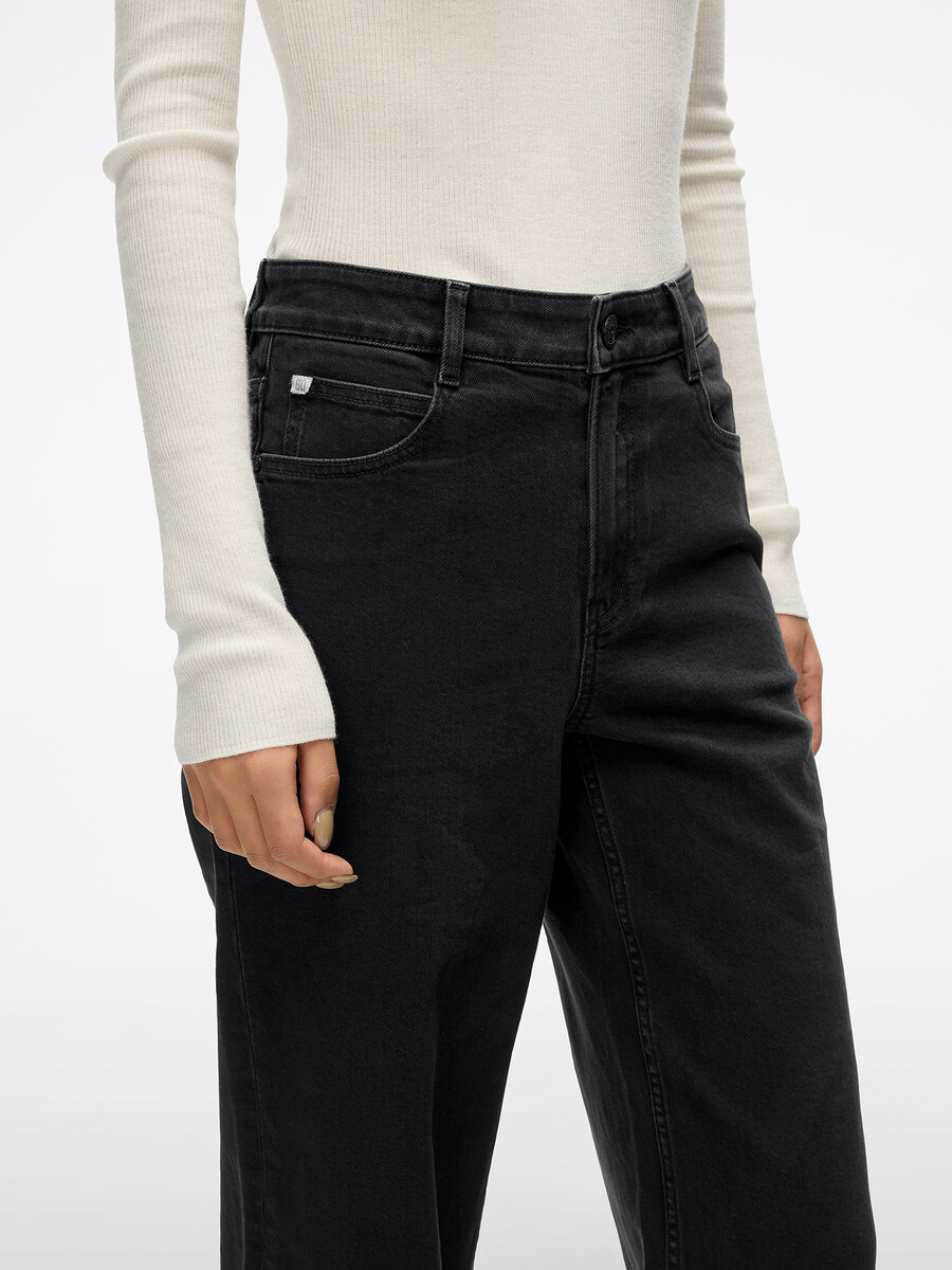 jeans mit gerader passform