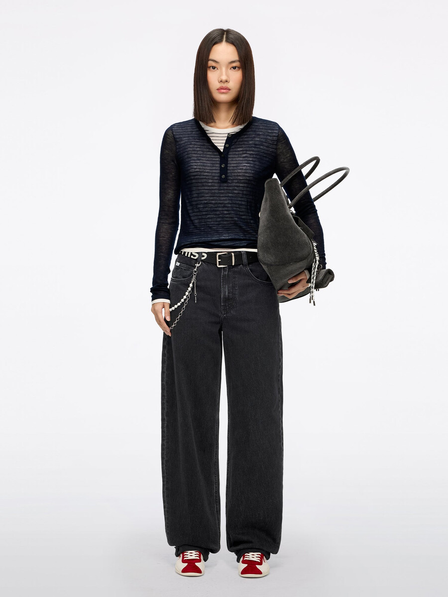 loose-fit jeans - elizabeth
