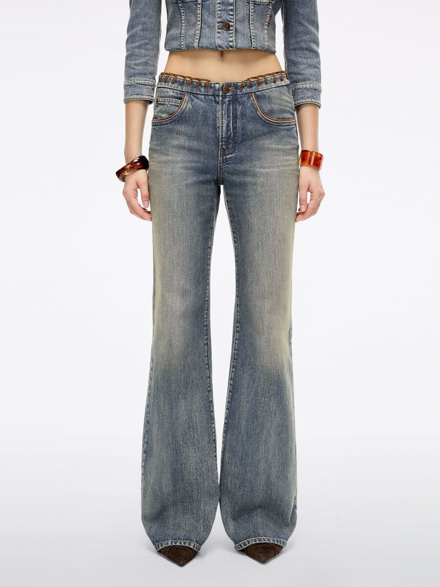 patchwork schlagjeans