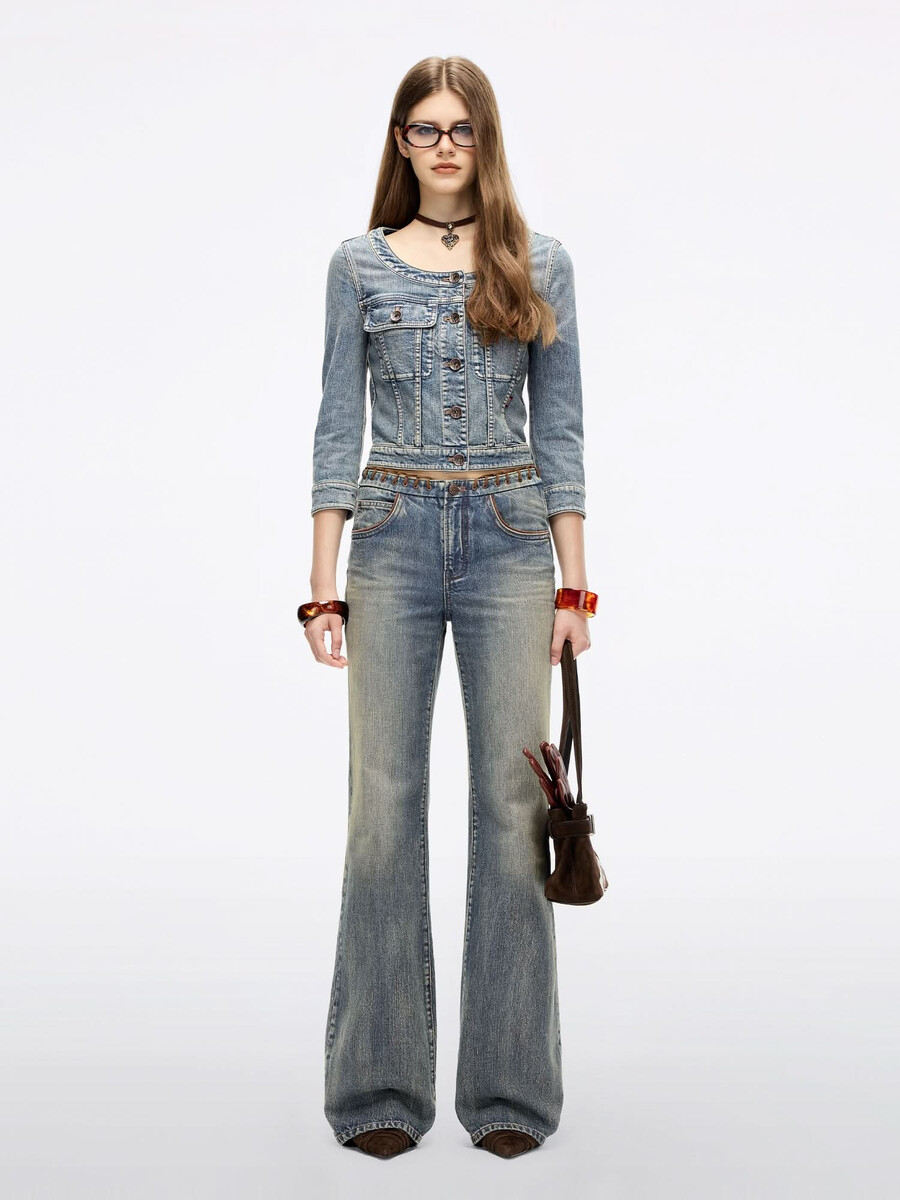 patchwork schlagjeans