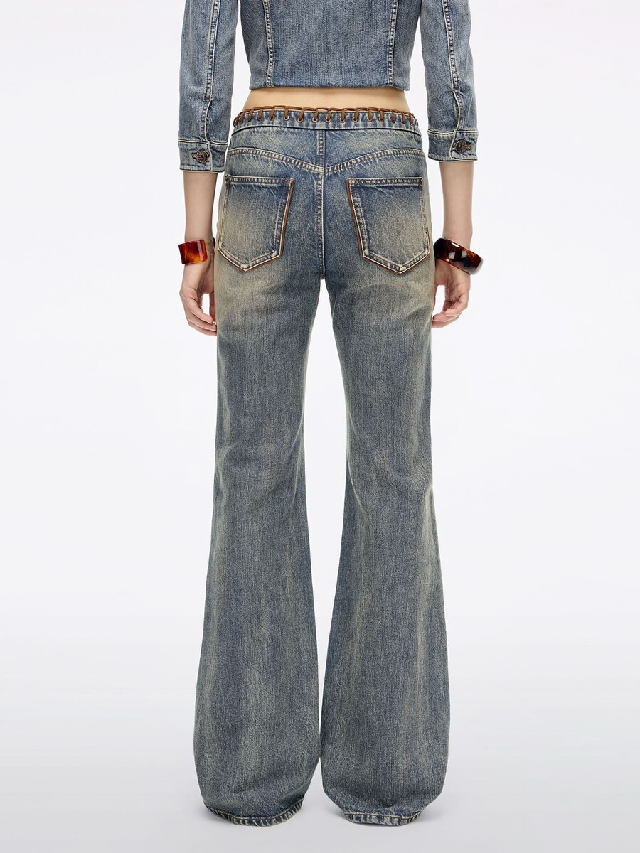 patchwork schlagjeans