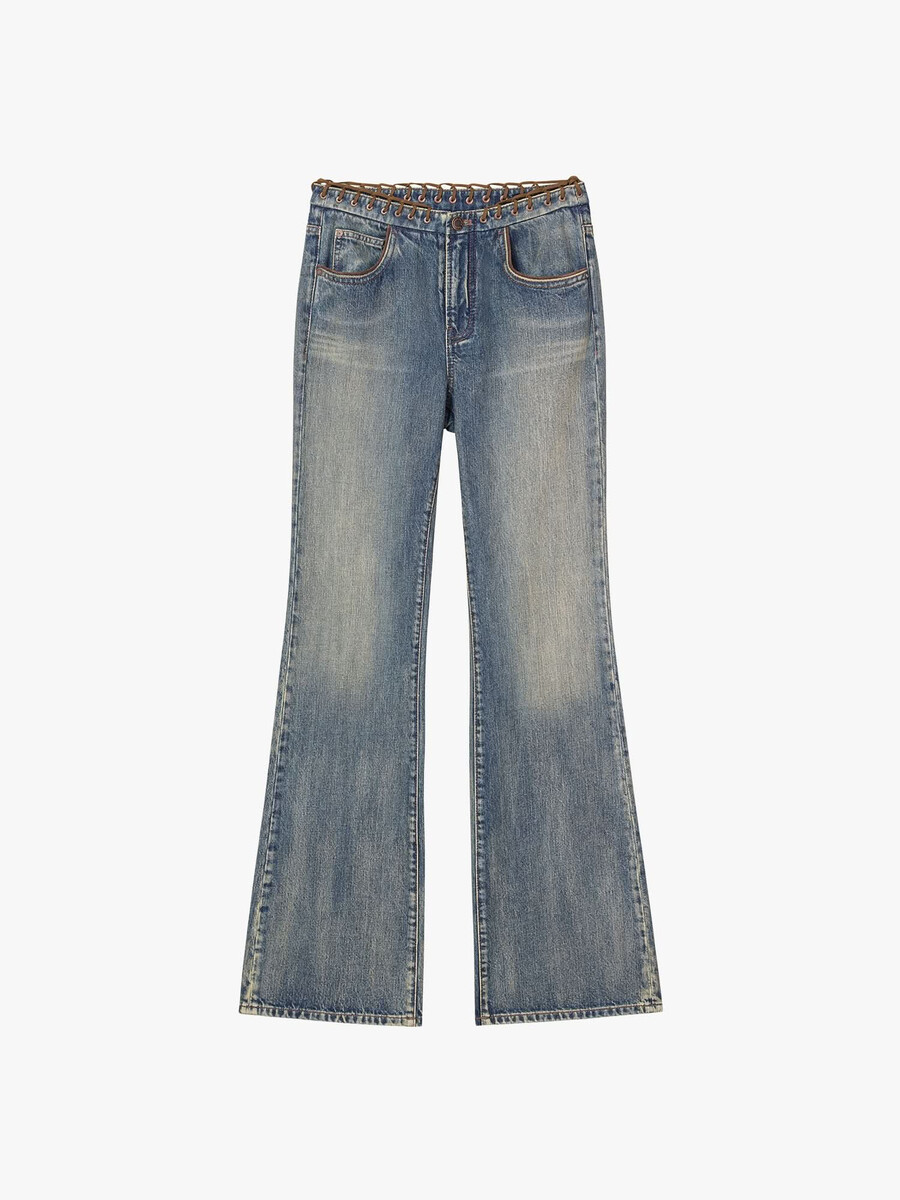 patchwork schlagjeans