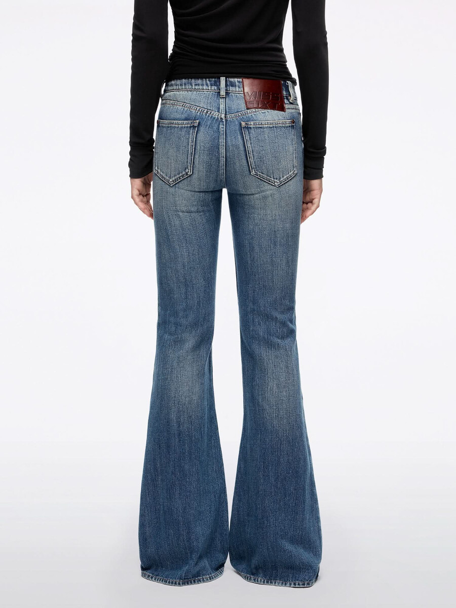 used-look schlagjeans