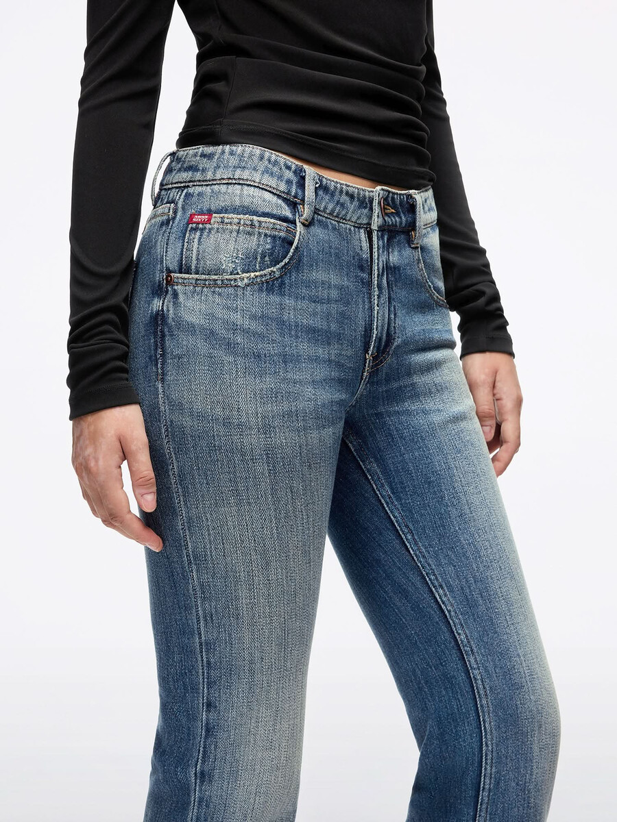 used-look schlagjeans