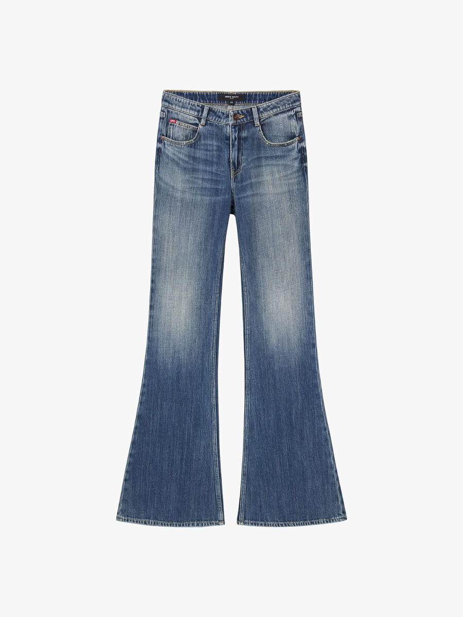 used-look schlagjeans