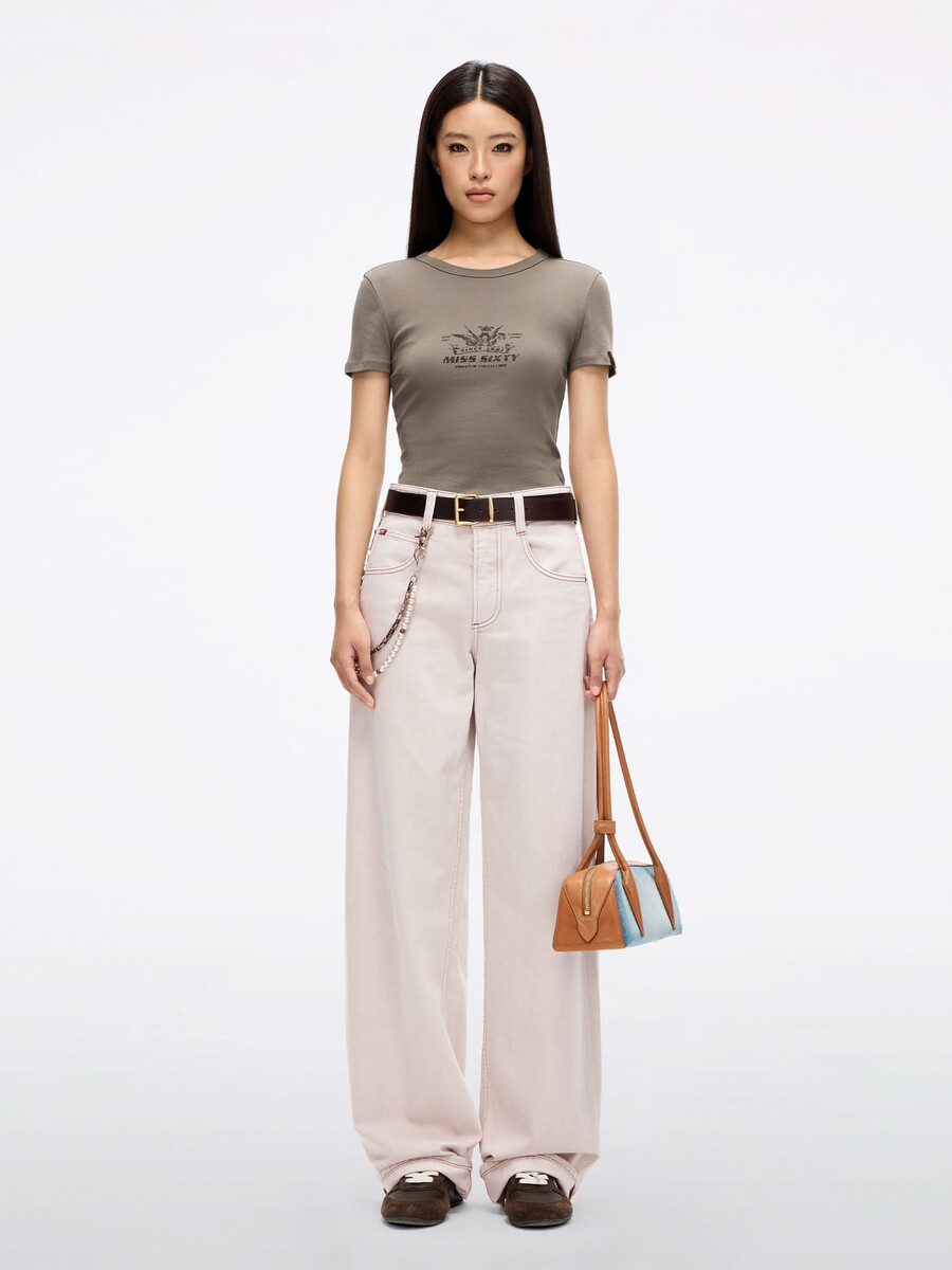jeans mit lockerer passform