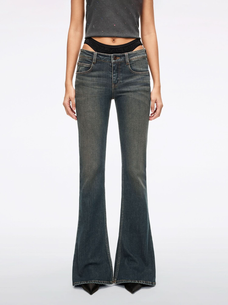 patchwork schlagjeans