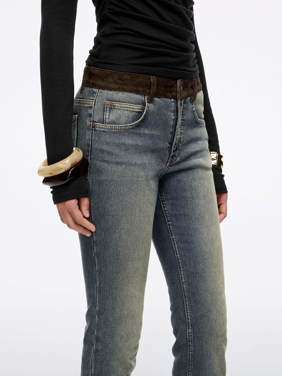 patchwork schlagjeans