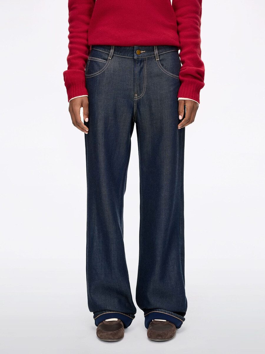 jeans mit geradem bein