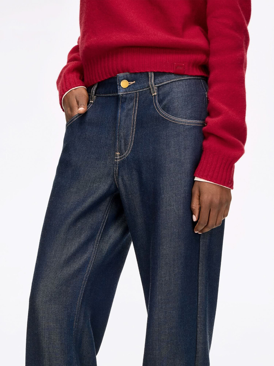 jeans mit geradem bein