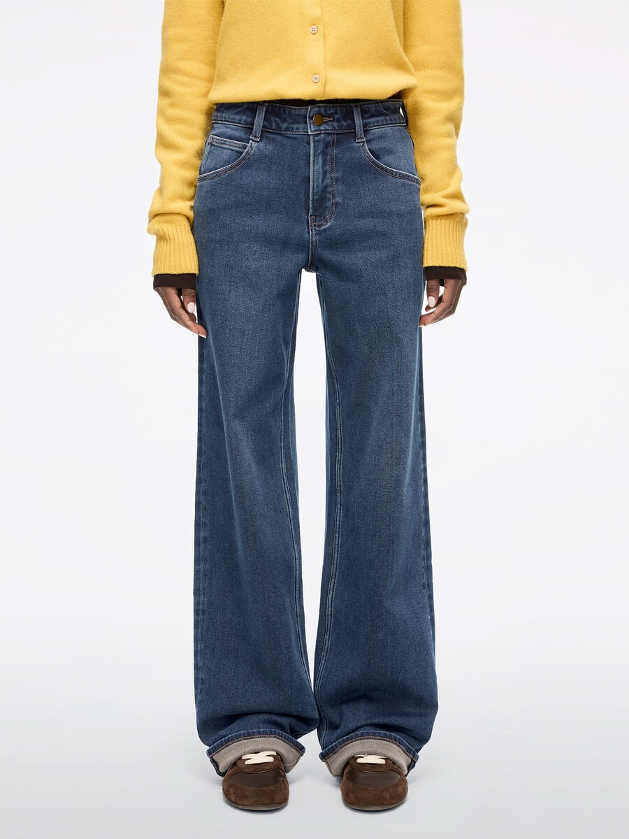 jeans mit geradem bein