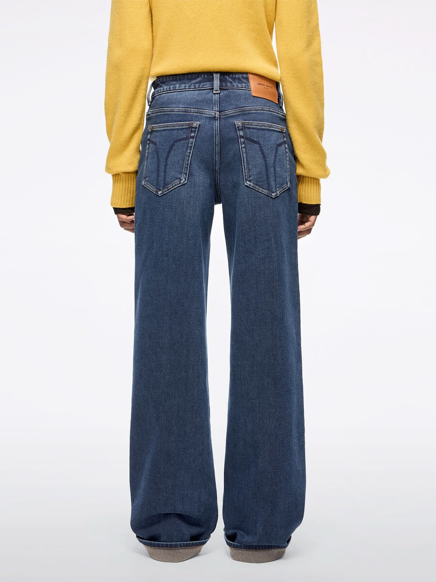 jeans mit geradem bein