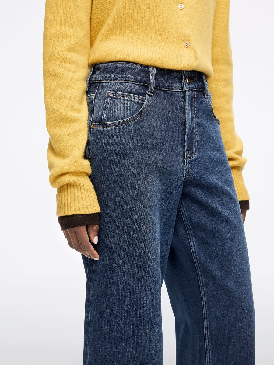 jeans mit geradem bein