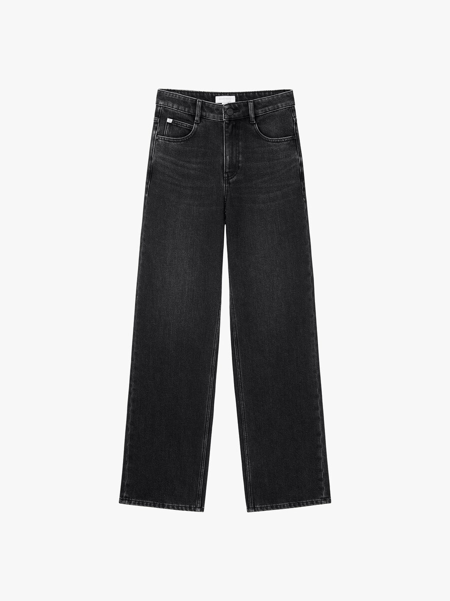 jeans mit gerader passform