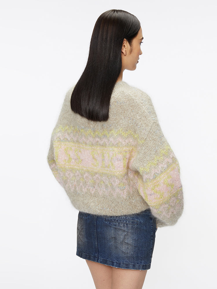 jacquard-pullover