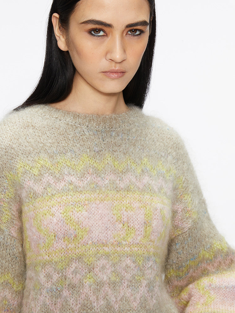 jacquard-pullover