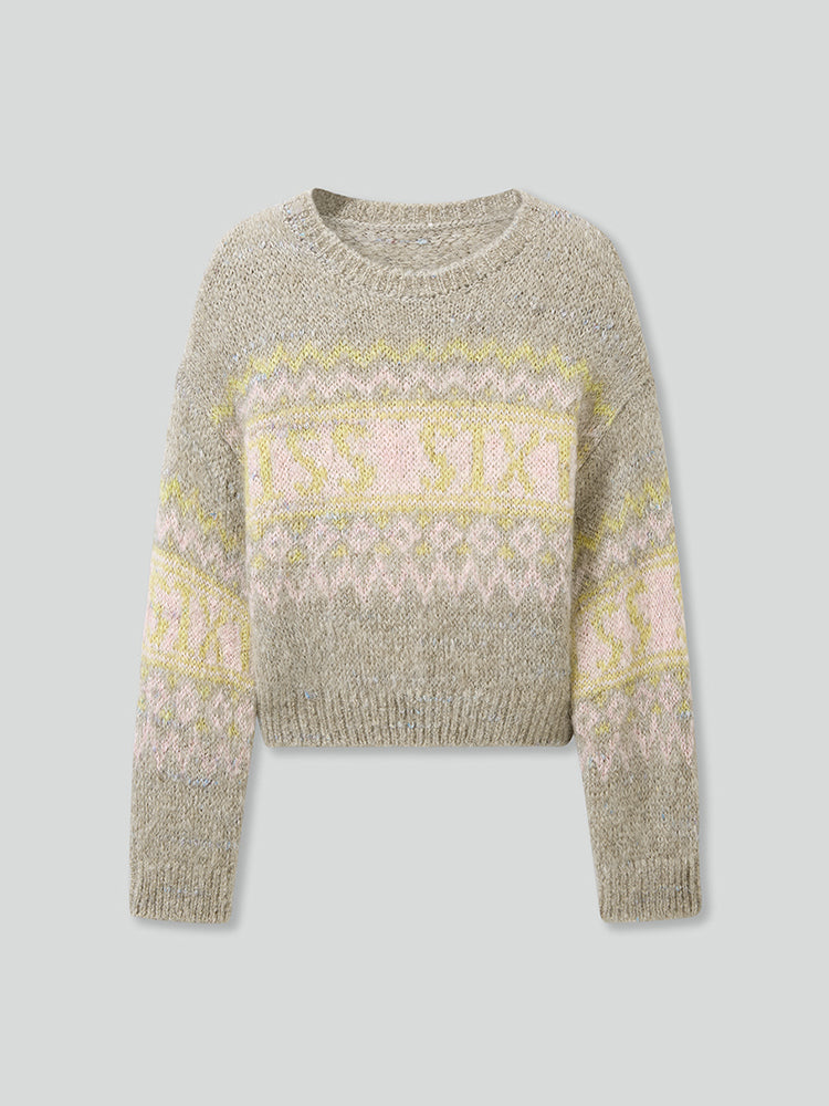 jacquard-pullover