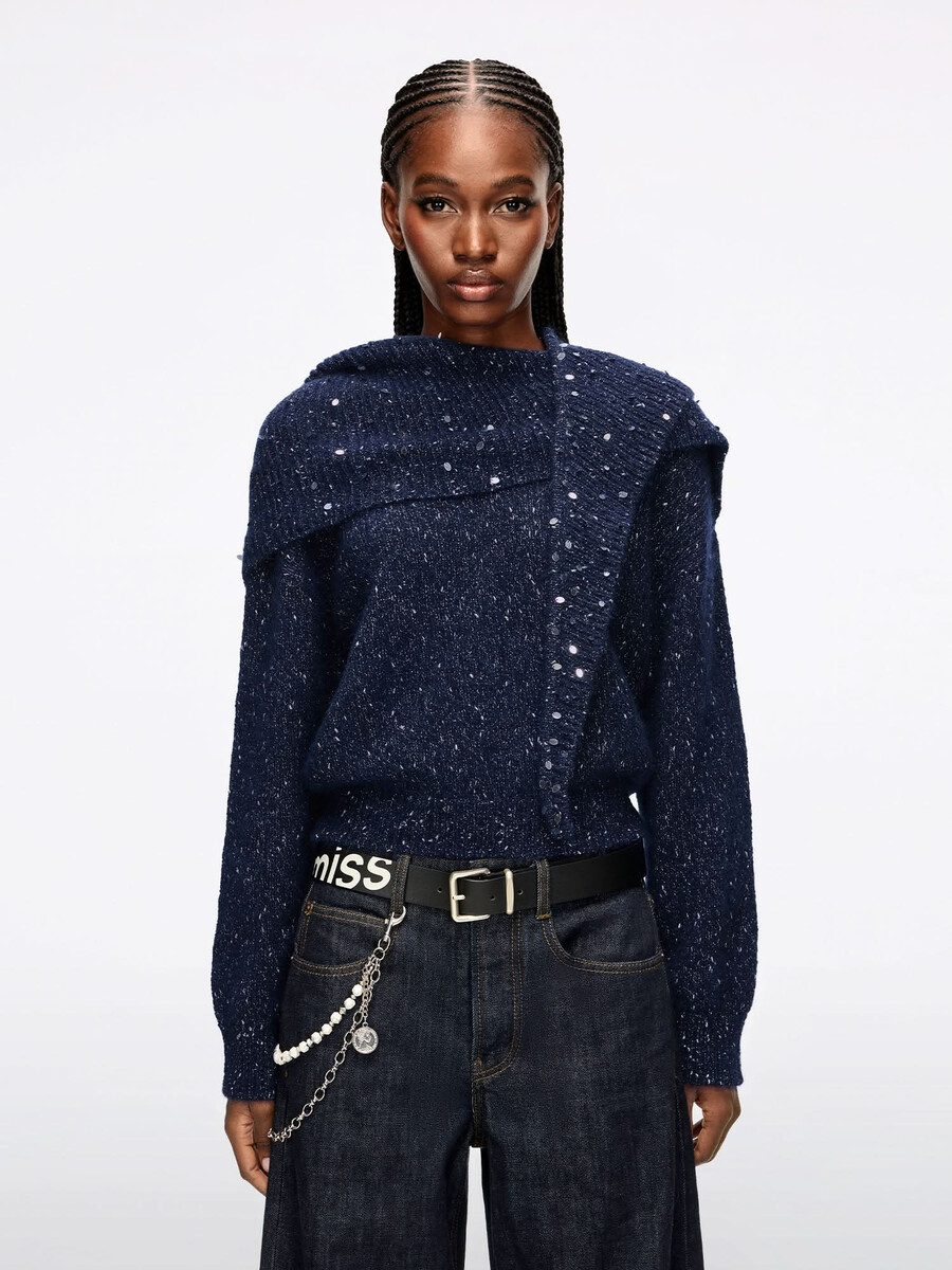 verziertes stricktop