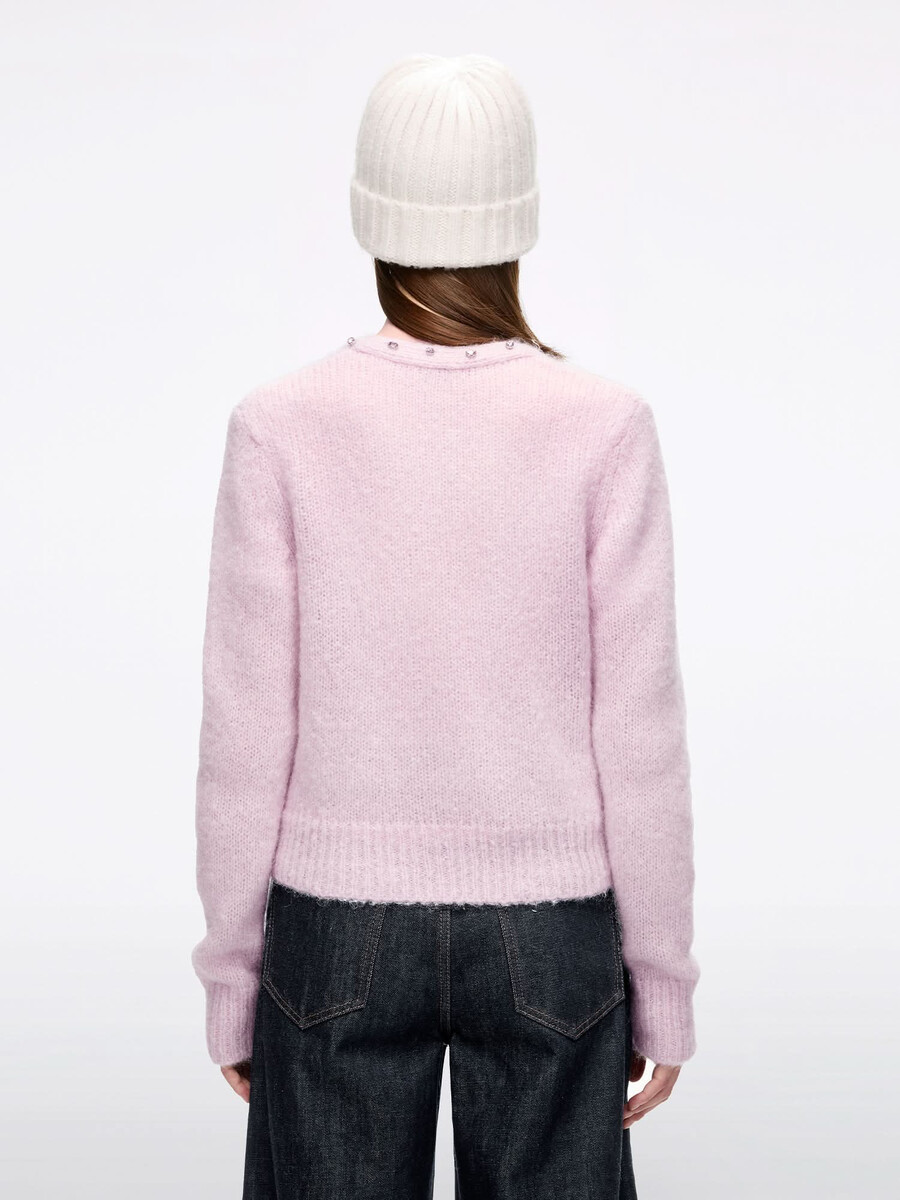 strickjacke aus mohairmischung