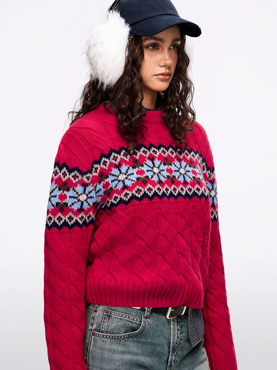 wollstrickpullover