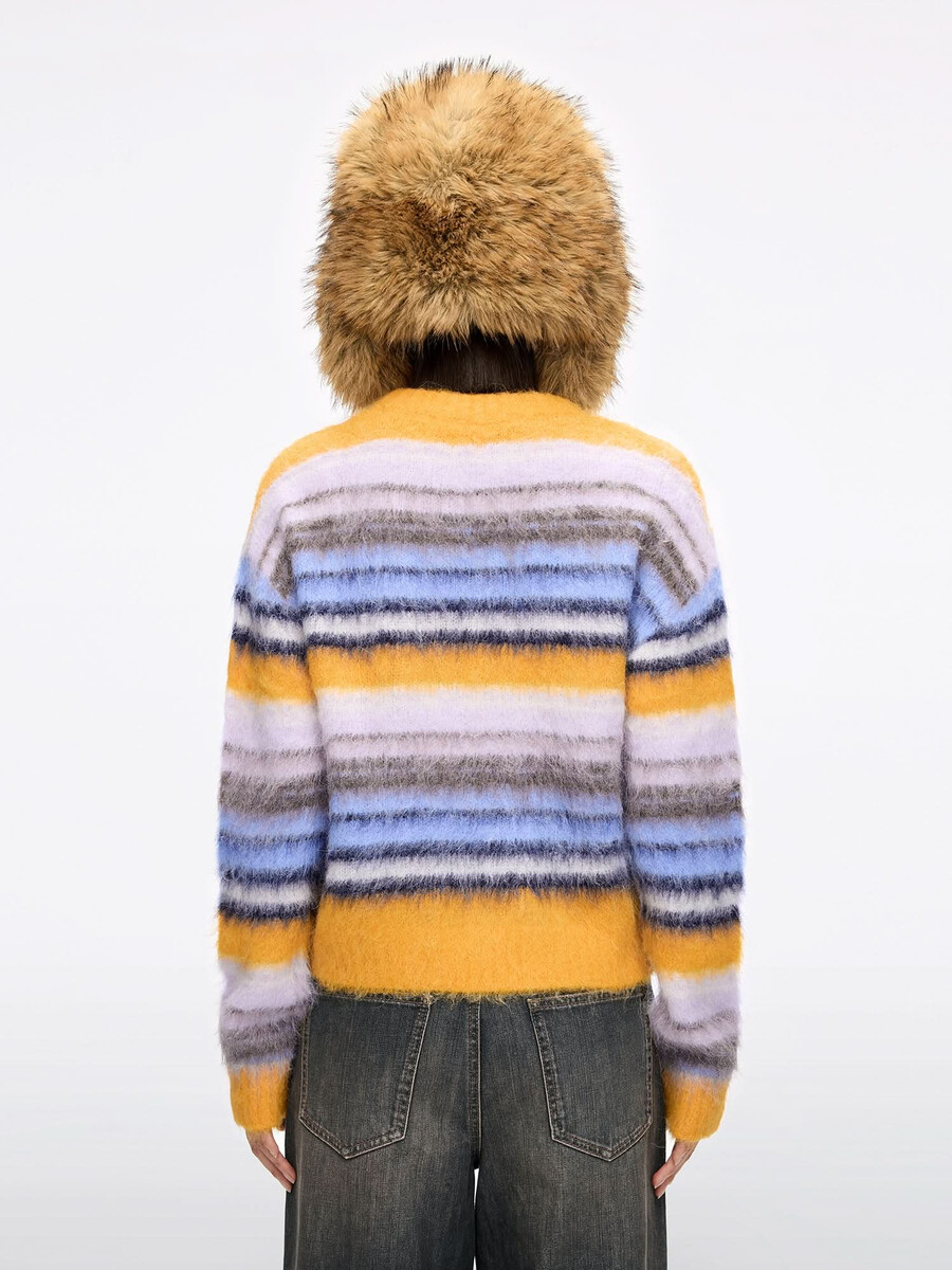 strickcardigan aus alpaka-mischgewebe