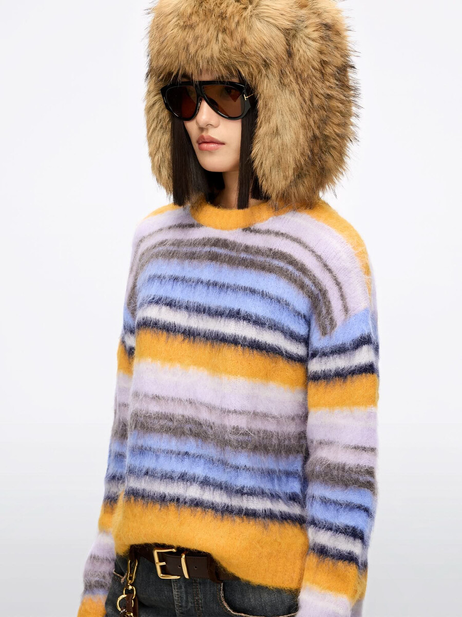 strickcardigan aus alpaka-mischgewebe
