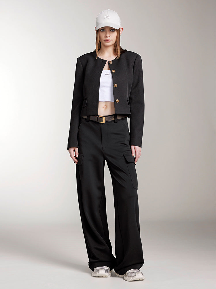 cargohose mit acetat