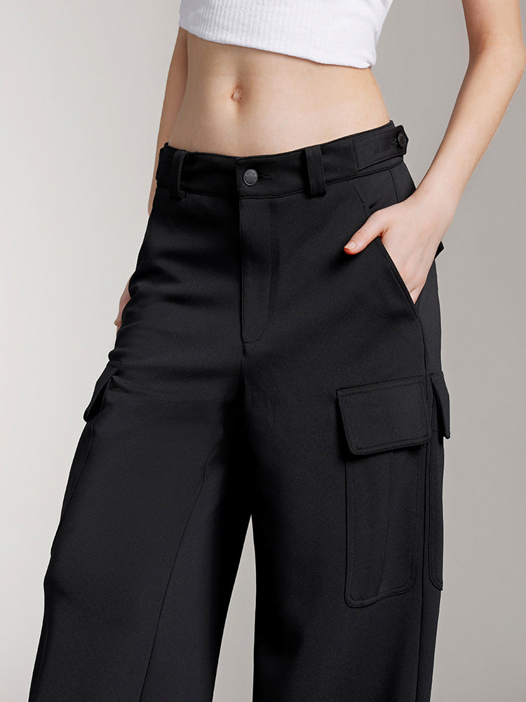 cargohose mit acetat