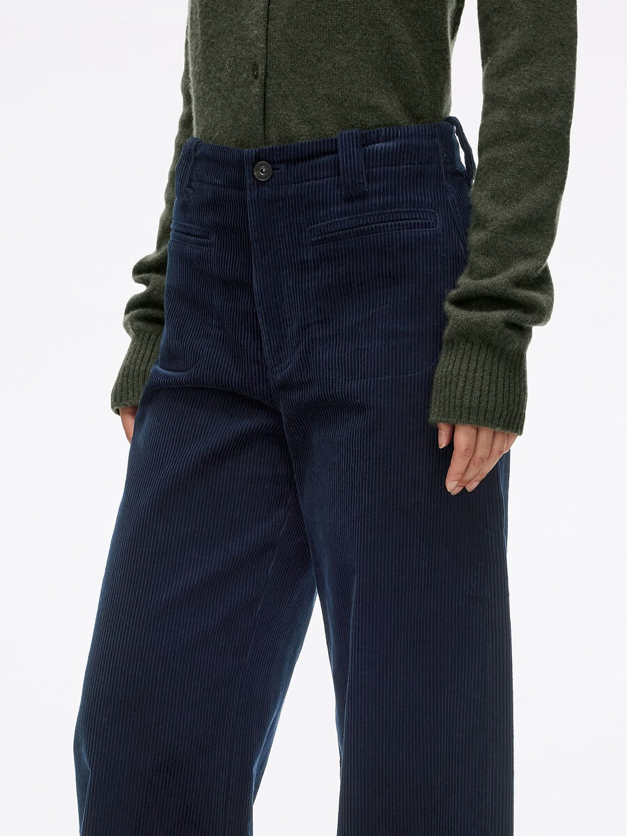 cordhose mit geradem bein