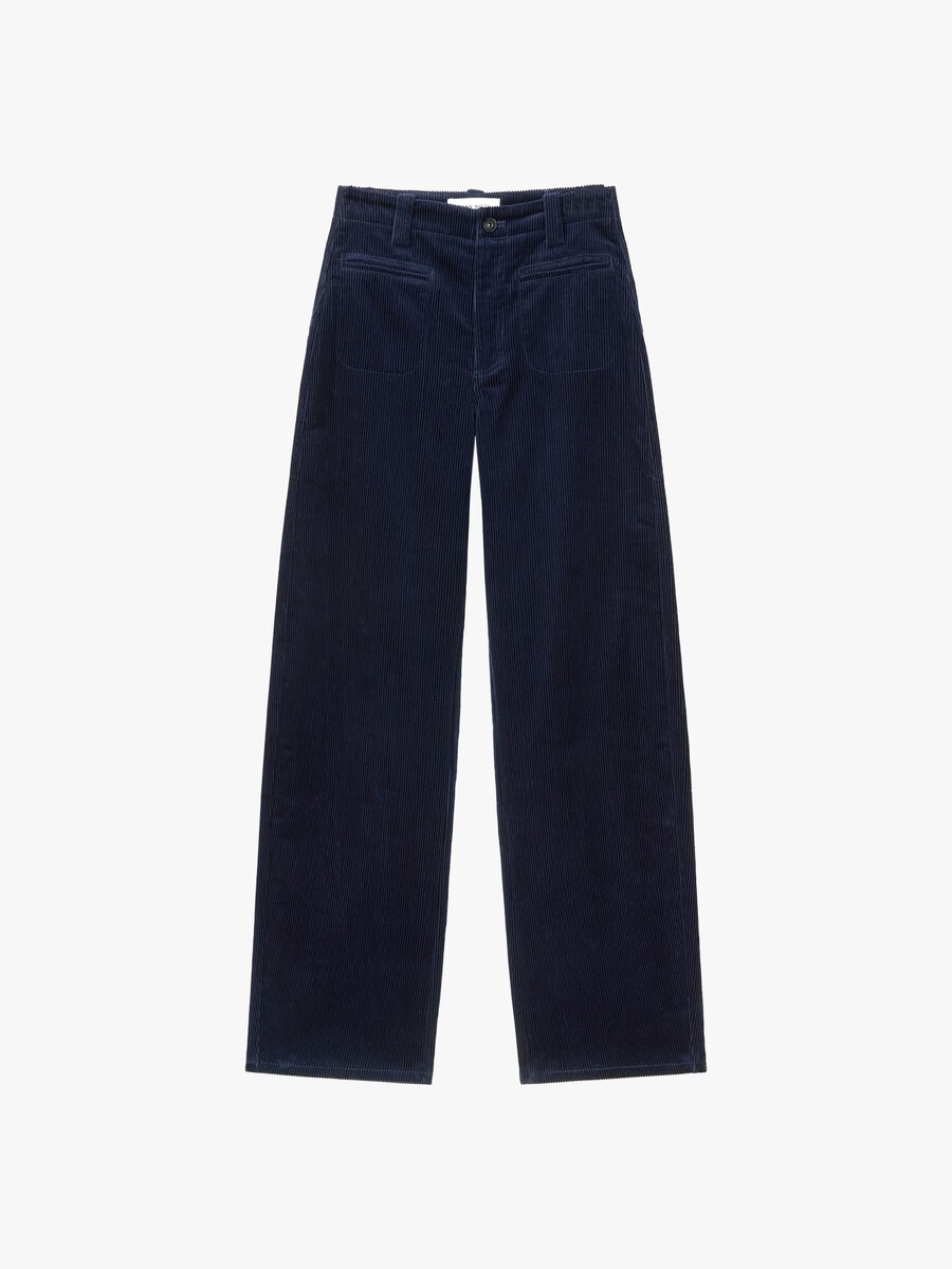 cordhose mit geradem bein