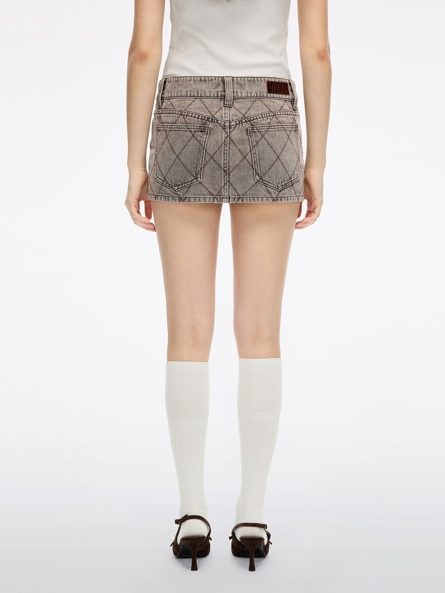 jeans-minirock