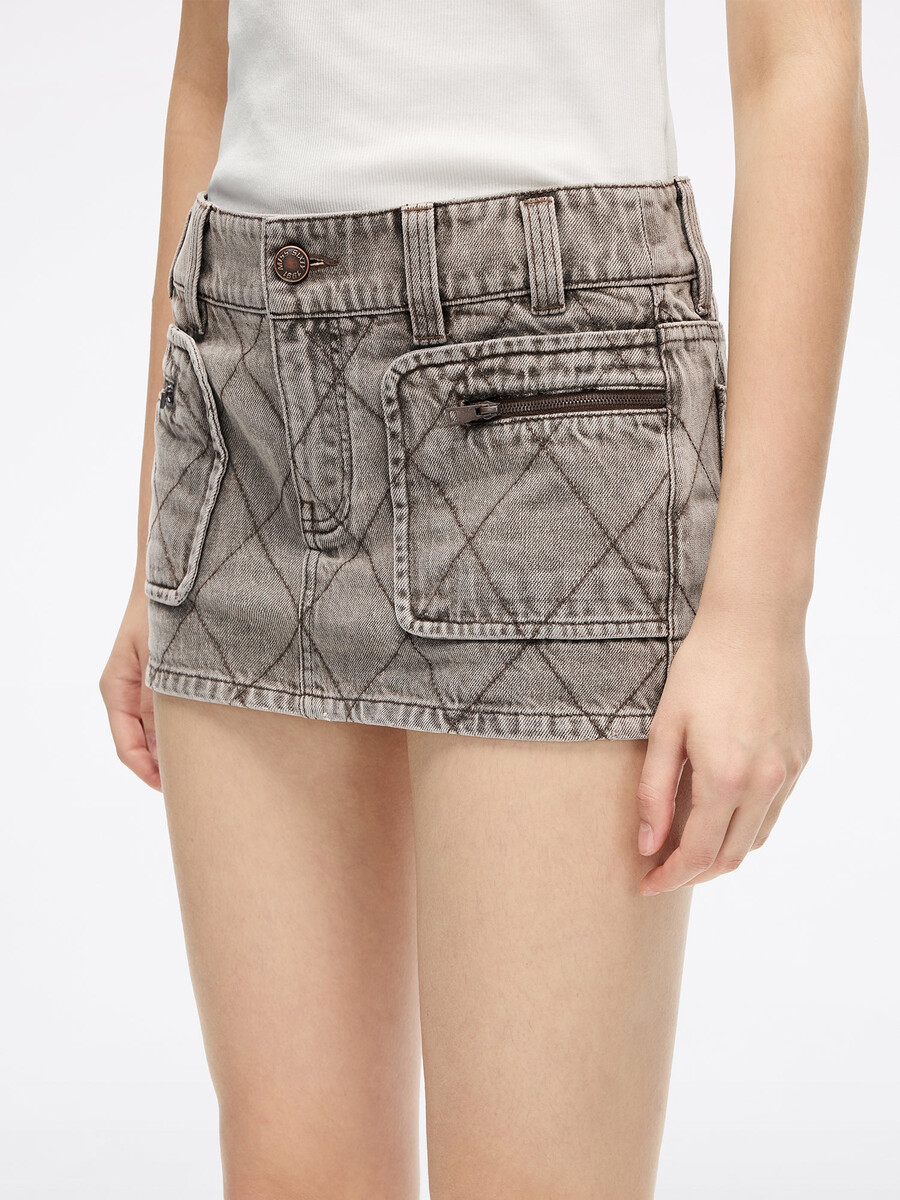 jeans-minirock