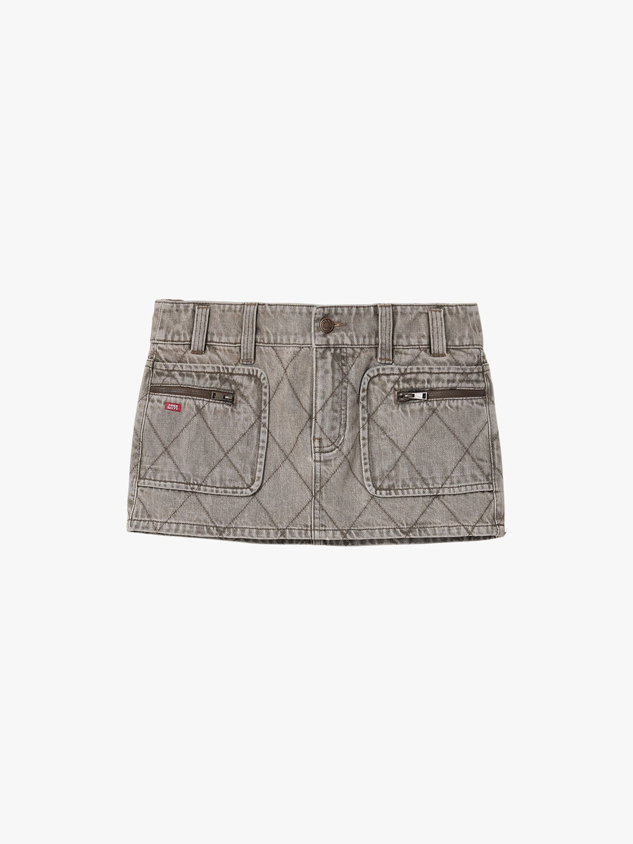 jeans-minirock