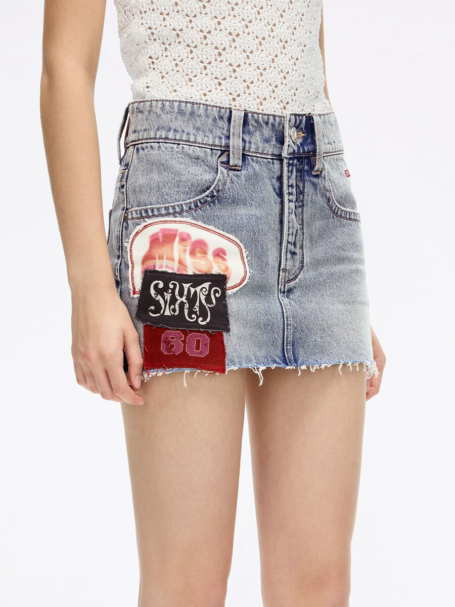 patchwork-jeans-minirock