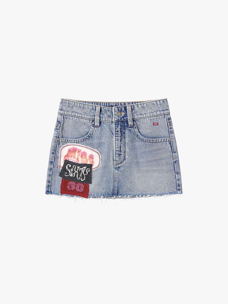 patchwork-jeans-minirock