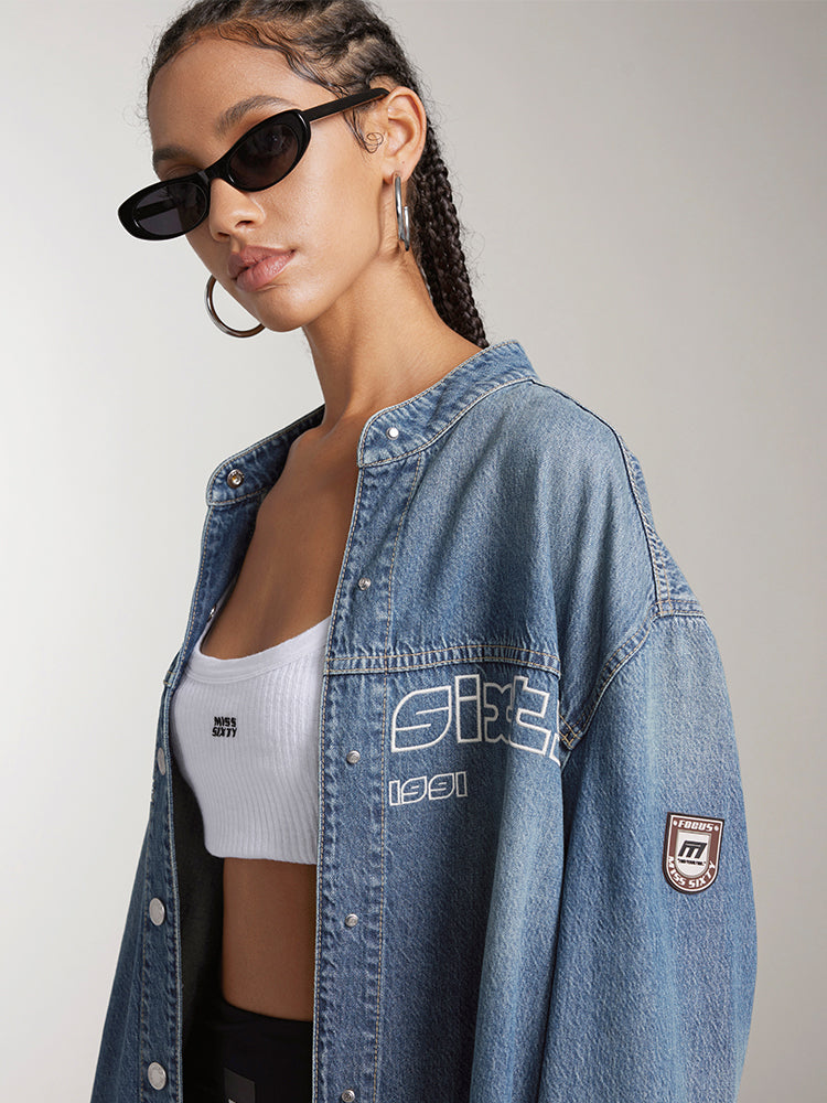 style denim shirt