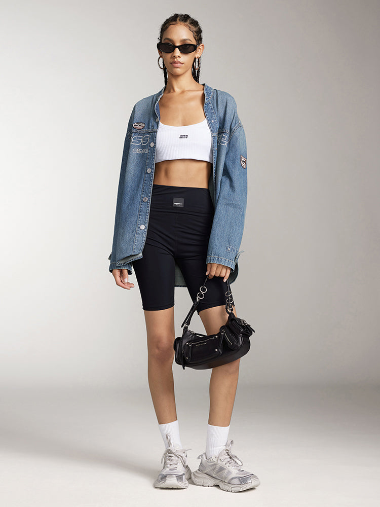 style denim shirt