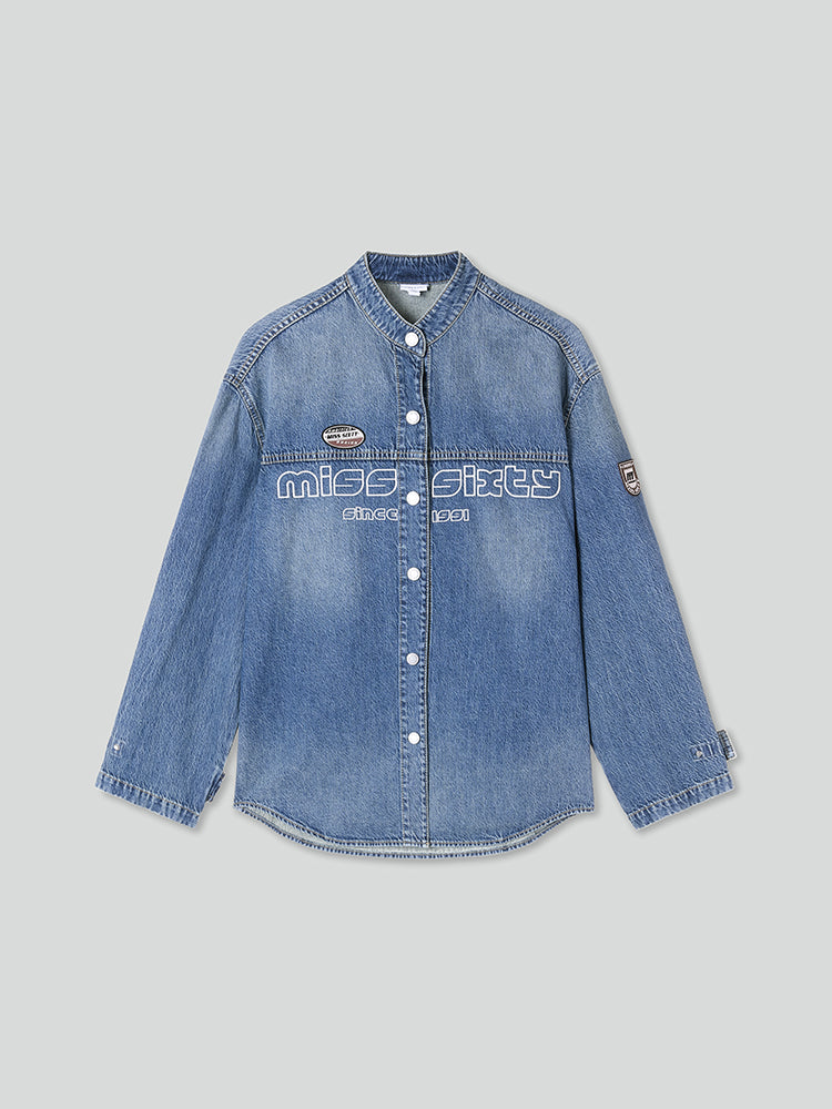 style denim shirt