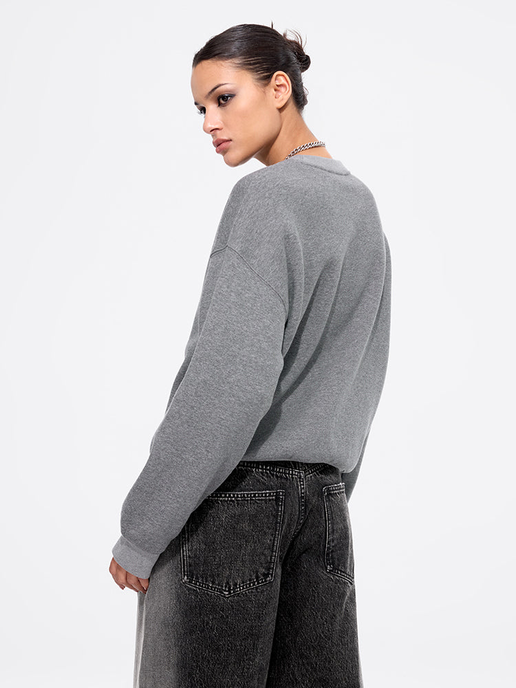 perlenbesetzter pullover