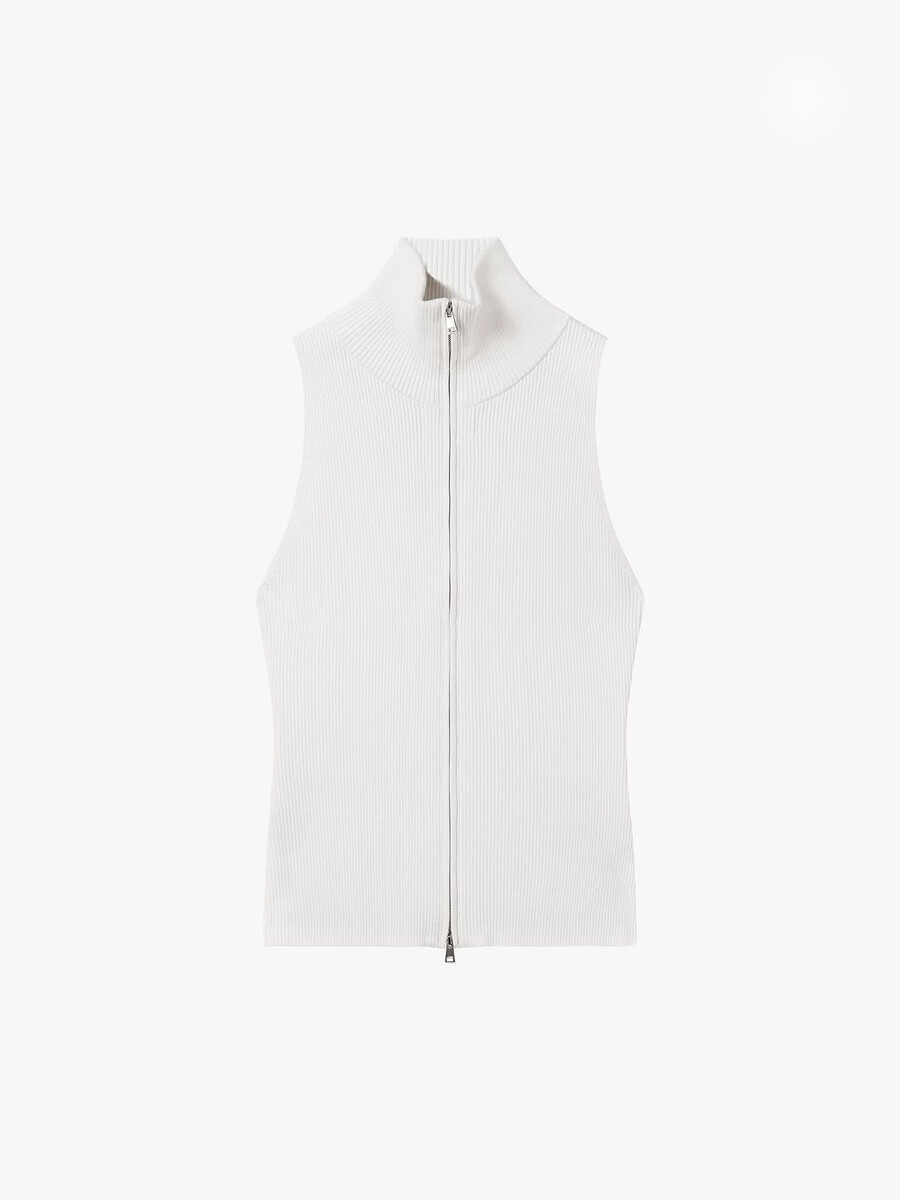 Ärmelloses stricktop