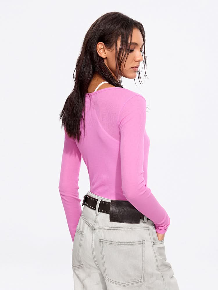 slim-fit t-shirt