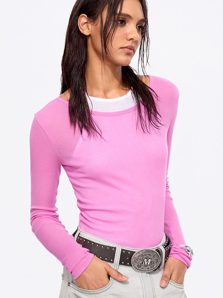slim-fit t-shirt