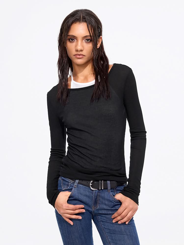 slim-fit t-shirt