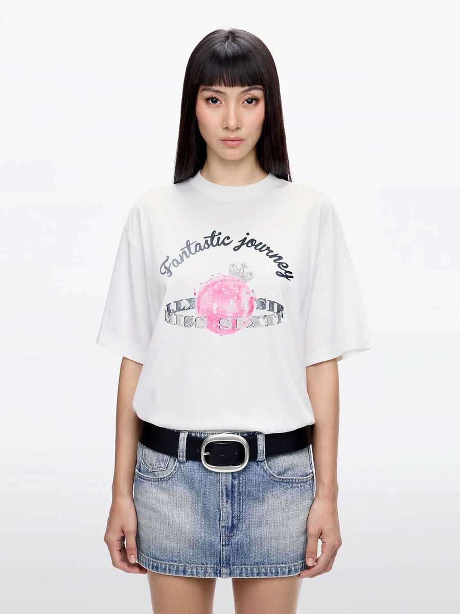 t-shirt mit aufdruck